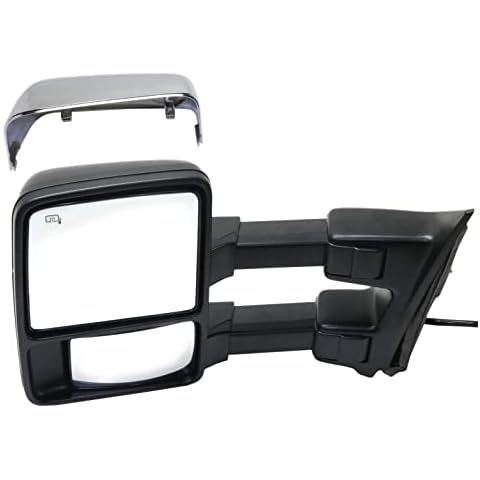 Garage-Pro Mirror Compatible with 2010-2016 Ford F-250 Super Duty, F-350 Super Duty, F-450 Super Duty and F-550 Super Duty Towing, Driver Side, Heated, Power Glass, In-housing Signal Light Cover