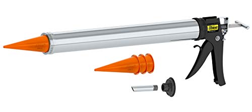 Photo 1 of Albion Engineering Company DL-59-T17 Professional Line Special Deluxe Manual Bulk Caulking Gun with Metal Nozzle