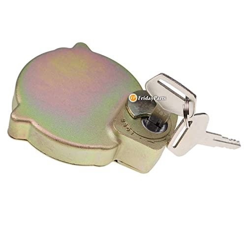FridayParts Hydraulic Oil Tank Cap With 2 Keys 17A-60-11310 17A6011310