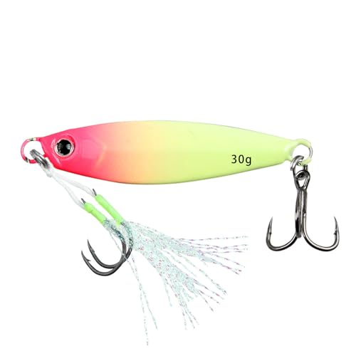 PENCHEAK Jigs De Metal Cuchara De Pesca con Señuelos Duros Swimbait Luminosamente Cebos Pesca