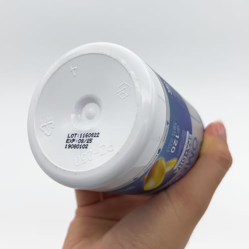 Vitawell Ultimate Omega-3 Lemon Soft Gels, 120 Soft Gels, Epa+Dha, Highly Intensity Omega 3 Clinically Shown To Support A Healthy Heart, Superior Trygliceride Form #TOP1