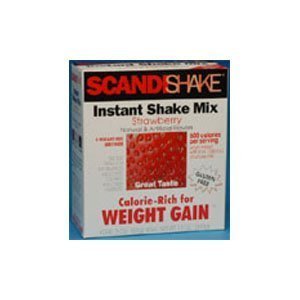 Pack of 3 EACH SCANDISHAKE STRAWBERRY 85GM 4EA PT#589 by Axcan Scandipharm