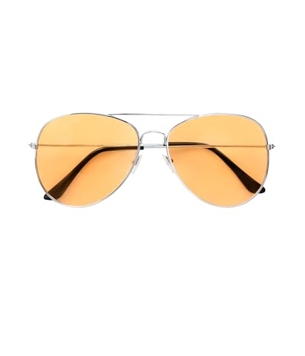 Night Driving Aviator Glasses - Anti Glare Yellow Metal Frame Night Vision for Men Women3