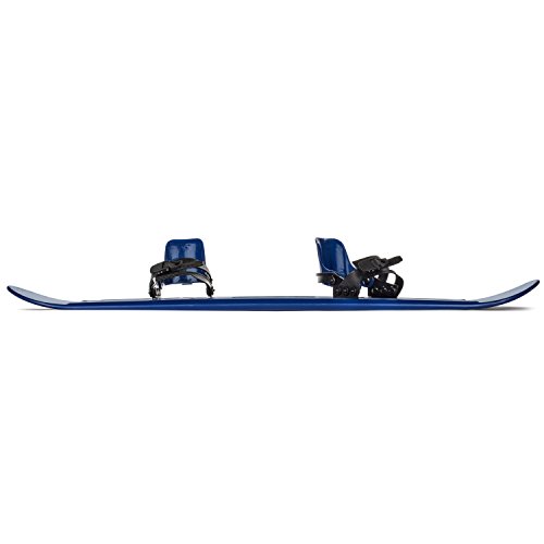 Lucky Bums Kids Beginner Plastic Snowboard, 120cm, Blue - Thumbnail 3