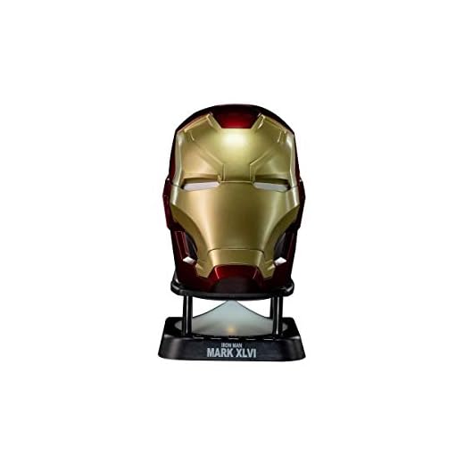 Marvel - Mini Enceinte Sans Fil - Iron Man - Casque Mark 46 - V2