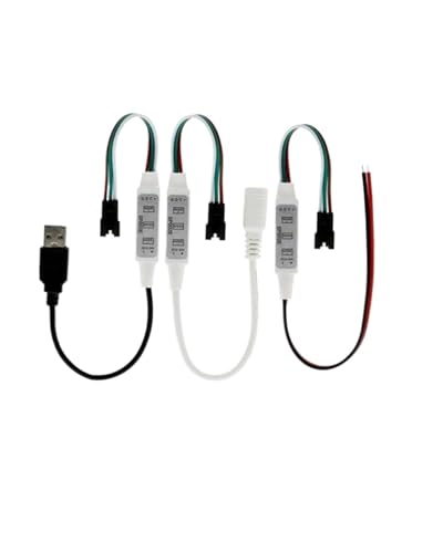 Contrôleur LED SP002E USB pour bande lumineuse WS2811 et 2812B