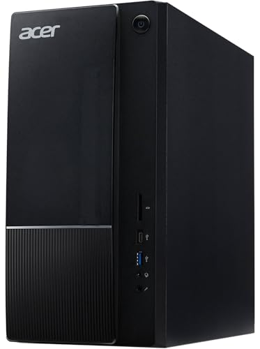 Image of acer Aspire Business Desktop (Intel i5-14400, 16GB DDR5, 1TB PCIe SSD, Intel UHD 730, 300W PSU, WiFi 6E, Bluetooth 5.3, RJ-45, 2 HDMI, Win 11 Pro) (Renewed)