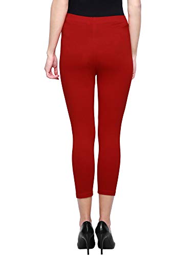 Image of Saundarya Calf Length Leggings for Women Sizes: Small Size (S /M) for 26-30 inches Waist, Regular Size (L /XL) for 30-36 inches Waist and Plus Size (2XL /3XL) for 36-40 inches Waist