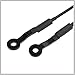 RATCHROLL Pair Rear Tailgate Cables Lift Gate Support Straps Pickup for Chevy S10 1994-1998 2000-2004 38534 15683449 Replacement Car Parts