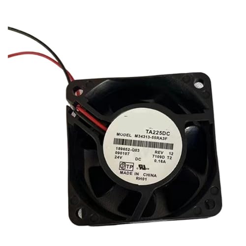 Ventilateur 60mm DC 24V M34313-55RA3F 2 fils pour refroidissement châssis