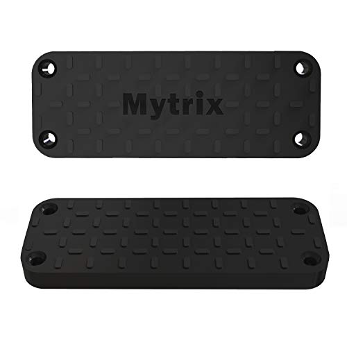 mytrix Gun Magnet Mount Holder (35 lbs Rated) - Magnetic Holster for Handgun, Rifle, Pistol, Revolver, Shotgun, Magazines - Concealed Your Firearm on Car, Truck, Wall, Safe, Desk, Vehicle?1 Pack?