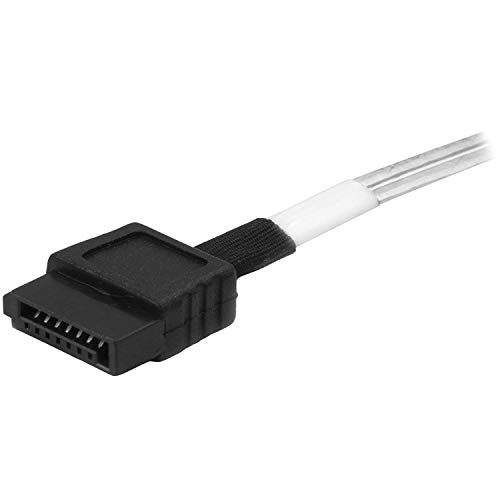 Cable Mini SAS SFF-8643 para conectar cuatro discos SATA en torre de PC interna 4
