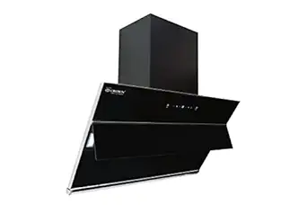Crown 90 CM 1300 Nm3/H Filterless Powerful Twin Concealed Motor Chimney with Life time warranty on motor (Touch + Motion Sensor Control, Black)