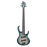 Ibanez BTB Bass Workshop Multi-scale 5-string Electric Bass - Cosmic Blue Starburst Low-gloss