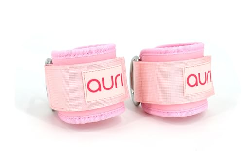 Auri Fit Ankle Strap for Cable Machine - Padded Neoprene Cuff with Stainless Steel D-Ring for Comfort & Support During Glute Kickbacks, Leg Extensions, Hip Abductors & Lower Body Workouts - image 2