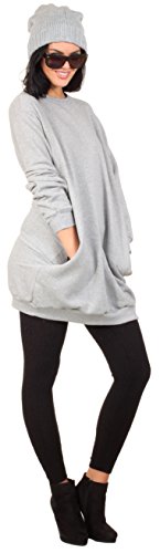 Loomiloo Felpa oversize Blogger da donna