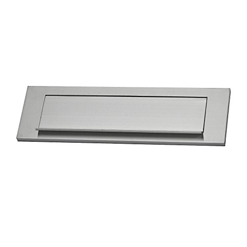 Piastra per cassette in alluminio misura esterna: 25,4 x 7,5 cm misura per realizzare rubinetti: 20 x 4,5 cm distanza tra le viti 24 cm