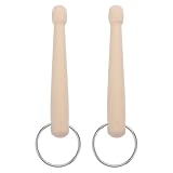 Cabilock 2 Stück Auto Becken Schlagzeugstöcke 11cm Percussion Instrument für Autolüftung Allgemein Kompatibel Musikalisches Zubehör für Konzentration und Unterhaltung