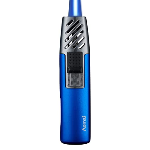 Torch Lighter, Cool Butane Lighter, Multipurpose Adjustable Wind Resistant Refillable Gas Lighter For Grill Bbq Candle Camping Fireworks #TOP2