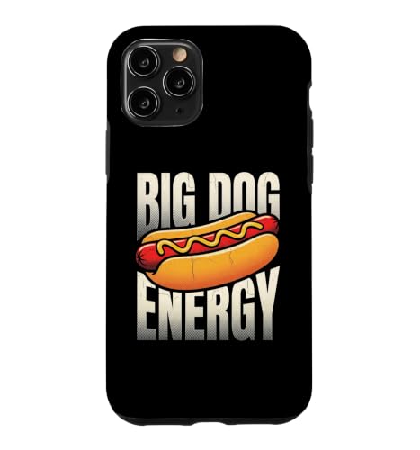 Big Dog Energy - �y�����z�b�g�h�b�O�A�O���W�[�~�[���t�[�h�z�b�g�h�b�O�B �X�}�z�P�[�X iPhone 11 Pro �p