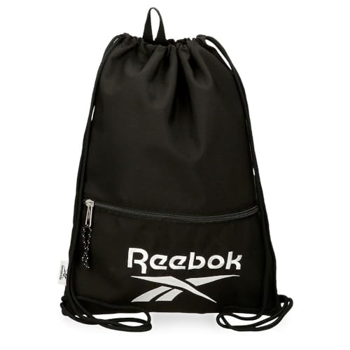 Reebok Boston Zaino a Sacco Nero 35x46x1 cm Poliestere 1.38L di Joumma Bags