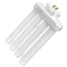 MyGift Fluorescent Linear Quad Replacement Light Bulb