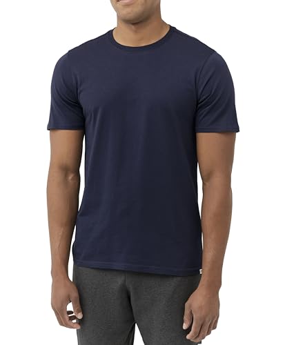 Pact Men's Organic Cotton Softspun Standard Fit Crew Neck T-Shirt, Pack of 52