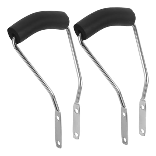 HOODANCOS 2Pcs Mop Handle Replacement U Shaped Design for Easy Installation Compatible with Various Sponge Mops for Household Cleaning Needs