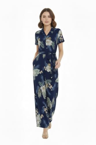 Image of Matchable Family Hawaiian Luau Men Women Girl Boy Clothes in Pineapple Garden Navy