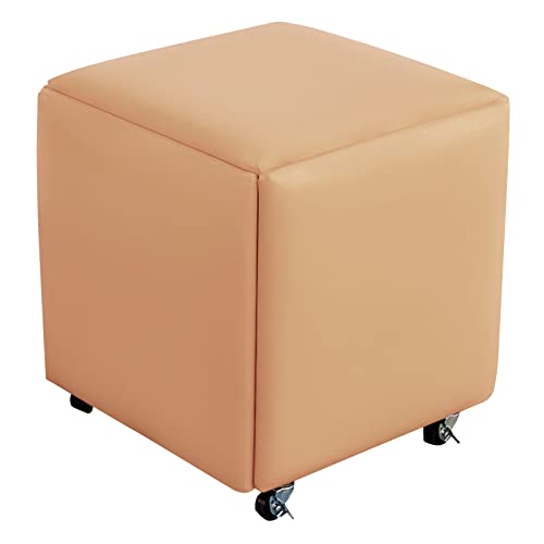 Chaise cubique empilable 5 en 1 contre le manque de place au salon