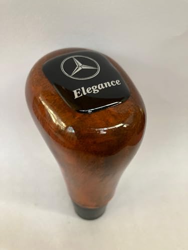 Wood Gear Shift Knob for Mercedes W202 C208 209 W210 W211 W220 Walnut-Elegance