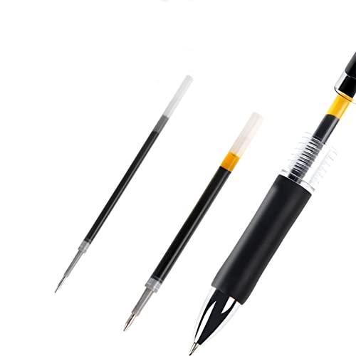 Bolígrafo retráctil de tinta de gel negro 0.5mm miniatura 2