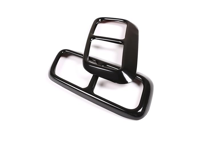 Tubo de escape de acero inoxidable anticorrosión negro brillante para renovar la salida trasera 2