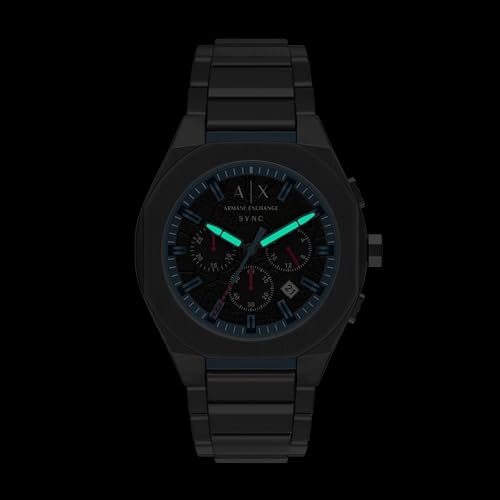 Image of Armani Exchange Gunmetal Watch AX4295