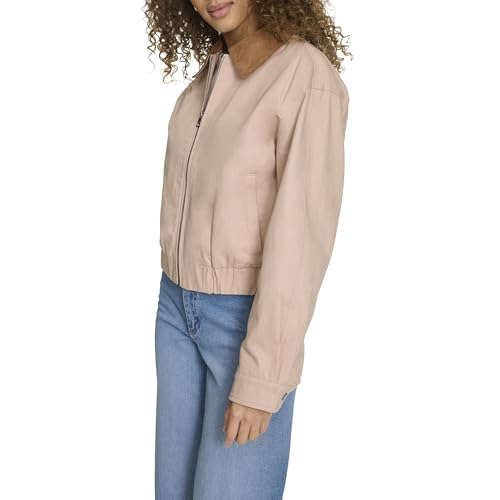 Levi's Women's Cotton Bomber with Corduroy Collar3