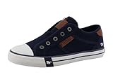 MUSTANG Sneaker Femme 26M0242004, Pointure:39 EU, La Couleur:Bleu