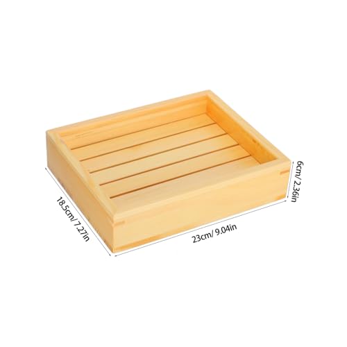 Plato de madera para sushi Cabilock bandeja para servir miniatura 2