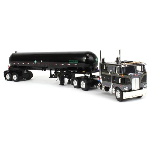 DCP Peterbilt 352 camión 1:64 negro y gris miniatura 2