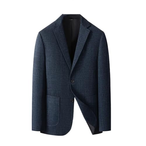 Man Blazerss Fashionable Business Dinner Slim Fitting Gentleman's Striped Single Breasted Coat