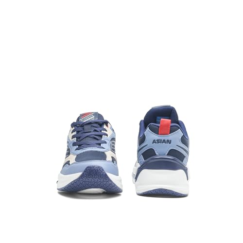 Image of ASIAN Powerkick-05 Running Shoes for Men | Breathable Mesh Knit Sports Shoes | EVA Midsole for Energy Return | Memory Foam Sneaker for Boys | Ideal for Gym, Sports, and Training