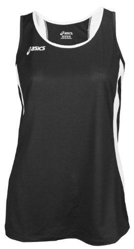 ASICS Intensity Women's Singlet (Small, Black-White)