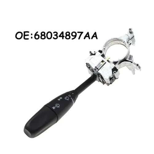 Interrupteur de clignotant multifonction 68034897AA avec commande de phares intégrée