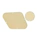 FLEOR 1Ply Cream Pickguard Back Plate Screws Set & Toggle Switch Plate(Cream) & Bracket Fit LP Style Guitar Pickguard Replacement