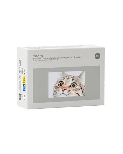 Amazon.co.jp: シャオミ(Xiaomi) ポータブル昇華型フォトペーパー 20枚