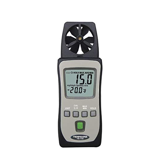 MeterTo Pocket Size Anemometer, Velocity, Temperature