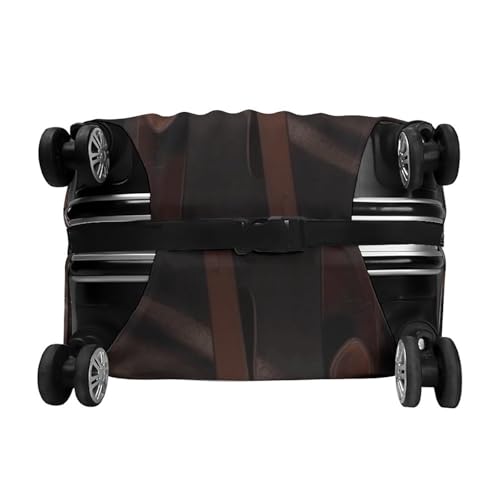 Travel Luggage Cover Protectors Elastic Anti-scratch Suitcase Cover Washable Luggage Sleeve Horse Saddle with A Cowboy Hat Wild Suitcase Cover Protector Fit 18-32 Inch Suitcases Travel Accessories L 6