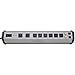 Furman PST-8 | 15A Advanced AC Strip 8 Outlets with SMP and EVS 15A 8 Feet Cord exceeds UL1449 Standard