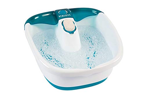 HoMedics Bubble Mate Foot Spa, Toe-Touch Control, Removable Pumice Stone, Fb-55