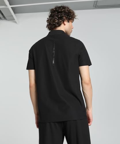 Image of Puma Men Cotton Printed Regular Fit T-Shirt