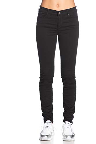 A|X ARMANI EXCHANGE Women's Classic Five Pocket Denim Jeans, Black, 31